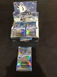 1998 Fleer Brilliants Football Hobby (1) Pack From Box🔥 Peyton Manning Rookie - Picture 1 of 5
