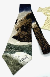 TRAJE CORBATA DE DISEÑADOR OSO ANIMAL KINGDOM CALIDAD ENVÍO GRATUITO - Imagen 1 de 6