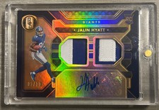 2023 Panini Gold Standard JALIN HYATT 1/10 Ebay 1/1 Dual Patch Auto RPA Giants🔥