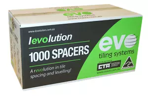Levolution Flat Spacer - 1.5mm - 1,000 Box - Tile Spacer - tilers tiling tools - Picture 1 of 1