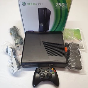 250GB Microsoft Xbox 360 S Console, Controller and PSU Boxed Bundle #4271 - Imagen 1 de 24