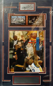 "The Block" LeBron James Cleveland Cavalier Photo w/ Custom Framed 22x16  photo