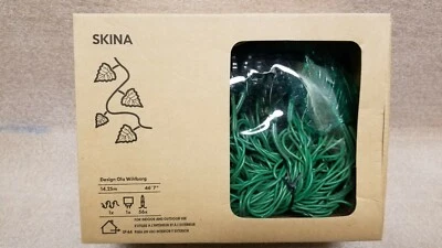 NUEVO EN CAJA IKEA Cadena Luces Verde Transparente Piel Redonda Interior Exterior Patio Descatalogado Foto 1 de 4