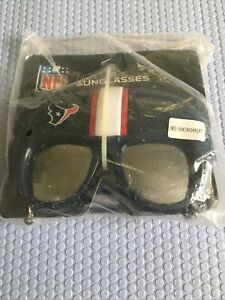 NFL Football Houston Texans Novelty Sunglasses MOC Sealed Unused