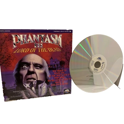 Phantasm III (3) Lord of the Dead (LASERDISC, 1993) HORROR RARE — 第 1/4 张图片