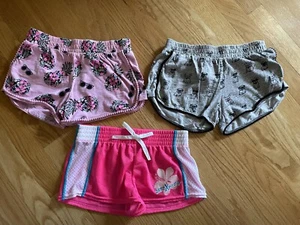Lot of 3 Girls Athletic Shorts Justice & Zero Xposure ~ Size 8 - Picture 1 of 8