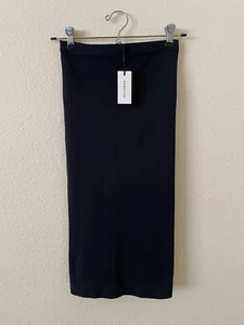 Vestido tubo Xs negro sin costuras sin tirantes sin mangas Aritzia Babaton para mujer - Imagen 1 de 13