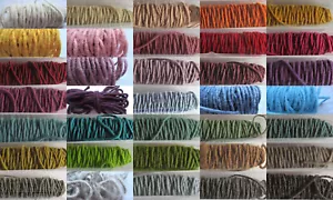 Filzfaden 5 m (0,48 €/m) Filzband Filzschnur Filzdocht Filzkordel - Bild 1 von 46