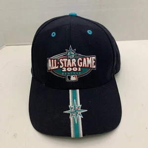Vintage Seattle Mariners All Star game 2001 Baseball Cap Hat - Picture 1 of 6