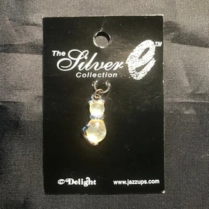 2 Silber Charms - 1 Katze und 1 Initiale P *1178 - Bild 1 von 4