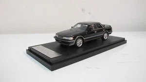 1:43 MARK43 1990 TOYOTA MARK II HARDTOP 2.5GT TWIN TURBO JZX81 BLACK RESIN CARS - Picture 1 of 7