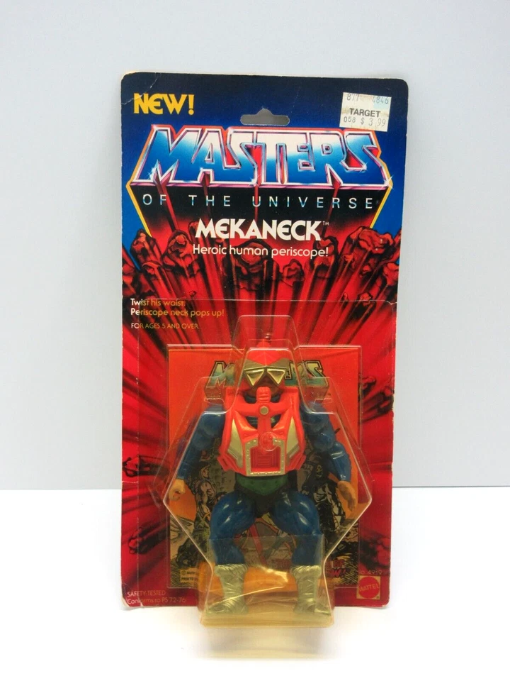 MOTU Vintage Masters of The Universe Mattel Zodak AFA 80 NM 12 Back 1983