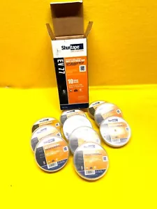 LOT of (10) SHURTAPE EV77 BLACK ELECTRICAL VINYL TAPE 3/4" x 66 FT ALL WEATHER - Picture 1 of 8