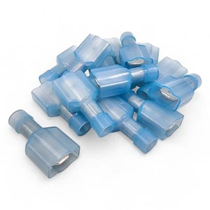 Lucar Type Spade Male & Female 6.3mm Spade Crimp Connector Terminal Terminals - Picture 1 of 6
