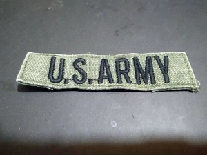 U.S. ARMYFADED BDU TAPE BLACK ON OD (SUBDUED) UNIFORM REMOVE (21-1260) - Bild 1 von 1
