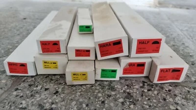 RESTPOSTEN - Werkstattfeilen Metallfeile Flach Rund Halbrund (Made in Germany) - Bild 1 von 2