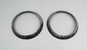 1948 1949 1950 1951 1952 1953 Dodge Pickup Panel Truck Head Light Trim Rings - Picture 1 of 7