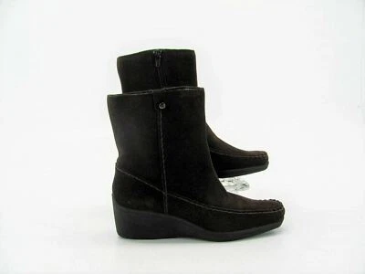 Bota Anne Klein Mujer Avele Talla 7M Marrón Gamuza Chelsea Usada qp Foto 1 de 4