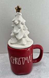 Taza de café Rae Dunn NAVIDAD con adorno de árbol de navidad 16 OZ - Imagen 1 de 10