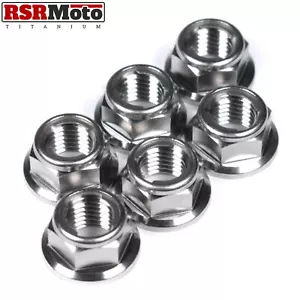 Yamaha R1 Titanium Self Locking Rear Sprocket Nuts, 1998-2014, All Models - Bild 1 von 4