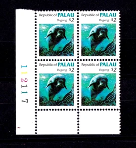Palau stamp #20, MNH OG, XF, topical, Marine Life, Corner/Plate Block, SCV $17 - Picture 1 of 1