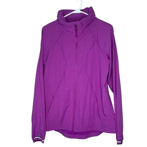 Chaqueta Lululemon Go The Distance, tejido Biggie Washi en relieve ultravioleta 10 - Imagen 1 de 11