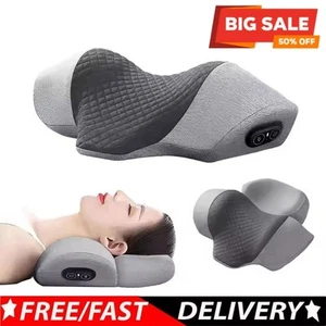 Pillow Massage Neck Hump, 2025 New 3-in-1 Heated Traction Neck Massager Pillow - Picture 1 of 11