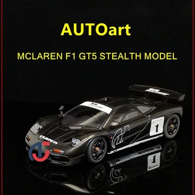 AUTOart 1/18 McLaren F1GT5 Simulation Racing Edition Metal Alloy Model - Image 1 of 4