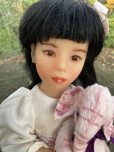 Carole Bowling 14” Tall LE 20 Resin Asian Doll “May” - Picture 1 of 24