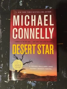 Desert Star by Michael Connelly: Rare: Autographed: First Edition - Imagen 1 de 9