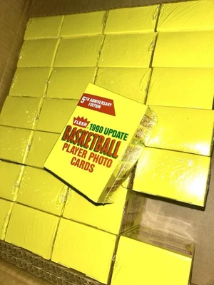 Lot Of 10 X 1990 Fleer Update Basketball Factory Sealed Set From Case - Image 1 of 3