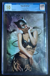 Duty Calls Girls #2 Carla Cohen Catwoman Cosplay Edition B CGC 10 4429573013 - Foto 1 di 6