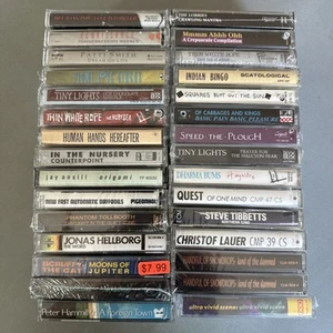 Lot (30) Cassette Tapes Rock, Indie, Post Punk, Shoegaze, Experimental - Picture 1 of 15