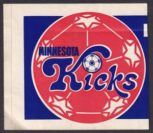 MINNESOTA KICKS Minnesota Kicks - North American Soccer League Sticker - Bild 1 von 2