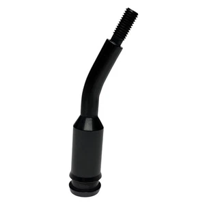"5"" M10X1.5 MACHO A M12X1.25 HEMBRA NEGRO PALANCA DE CAMBIOS CURVA EXTENSIÓN PALANCA DE CAMBIOS" - Imagen 1 de 8