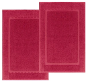 ECO HANDTÜCHER Baumwolle gebänderte Badematten 2er-Pack, [kein Badezimmervorleger], 22"x34" - Bild 1 von 1