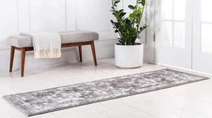 Alfombra Telar Sofia Runner Única 2'x9'10" De Colección 2 Gris - Imagen 1 de 15