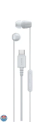 Sony IER-EX15C Enchufe USB-C, Auriculares Intrauditivos con Cable para iPhone y Android Pho Foto 1 de 4
