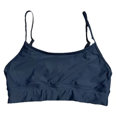 The Upside Revolve Solid Natacha Sports Bra Size US 8 Blue Stretch Athleisure - Image 1 of 4