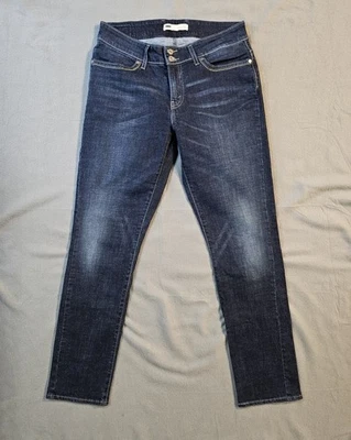 Женские джинсы Levi's 529 Curvy Skinny Leg размер 12 31x32 темно-синие вареные джинсы из денима - Изображение 1 из 4