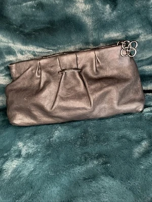 Bolso de mano Stella & Dot en cuero negro Foto 1 de 4