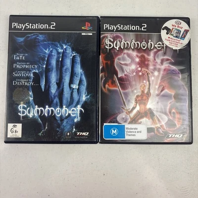 Summoner + Summoner 2 Sony PlayStation 2 PS2 Game PAL - Image 1 of 4