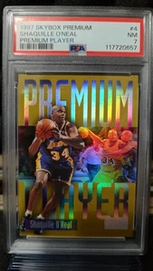 Shaquille O'Neal 1997-98 Skybox Premium Player #4 PSA 7 Lakers Card - Bild 1 von 2