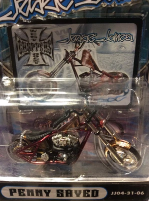 2004 Muscle Machines Jesse James Penny Saved 1:31 West Coast Choppers JJ04-31-06 - Image 1 of 3