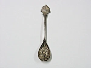 Vintage Lelustad Zuiderzee Werken Silver Plated Collectable Miniature Spoon - Picture 1 of 7