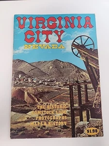 Virginia Stadt Nevada historische Goldbergbau Fotos Karten Gold Geschichte - Bild 1 von 10