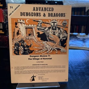 The Village Of Hommlet - Dungeon Modul T1 E. Gary Gygax ORIGINAL - Bild 1 von 8