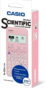 Casio FX-83GTCW Pink Scientific Calculator GCSE exam Approved With Front Cover - Picture 1 of 4