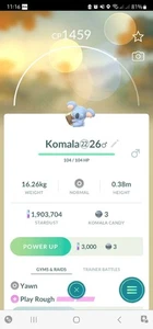 Komala Pokémon Tr@de GO - Bild 1 von 2