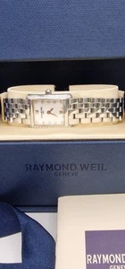 Raymond Weil Don Giovanni Tank Style Diamond Bezel/Diamond Dial Watch in Box. - Picture 1 of 15
